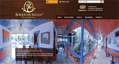 Desktop Screenshot of bosquesdelsaman.com